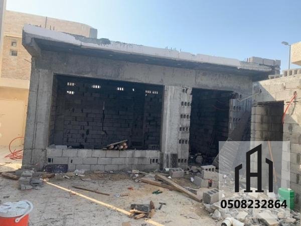 بناء ملاحق ومجالس